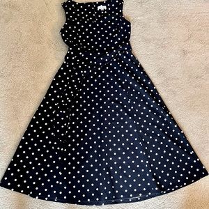 Calvin Klein Polk-A-Dot Dress